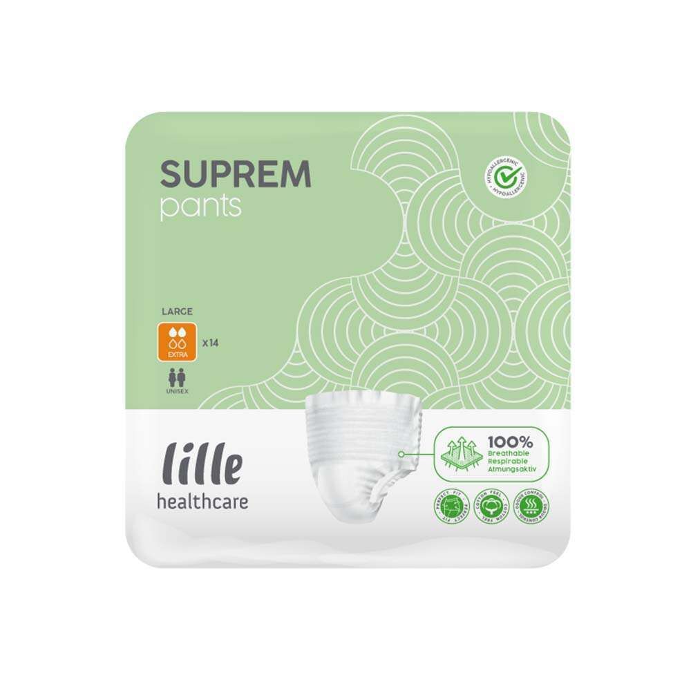 Lille Healthcare Suprem Pants Extra Large 14 Pack RRP £11.12 CLEARANCE XL £8.99